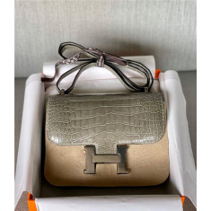 에르메스 콘스탄스 오리지날 악어가죽사용 (100%수작업)