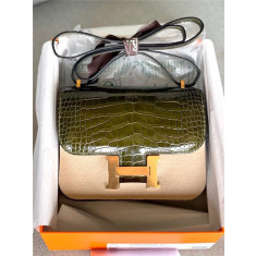 에르메스 콘스탄스 오리지날 악어가죽사용 (100%수작업)