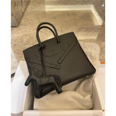 에르메스 SHADOW 버킨백 25CM 오리지날 SWIFT송아지가죽 정품가죽사용 (100%수작업)