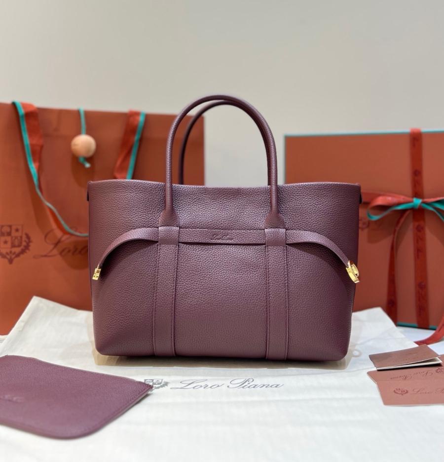 로로피아나 기에라 쇼퍼백 28cm