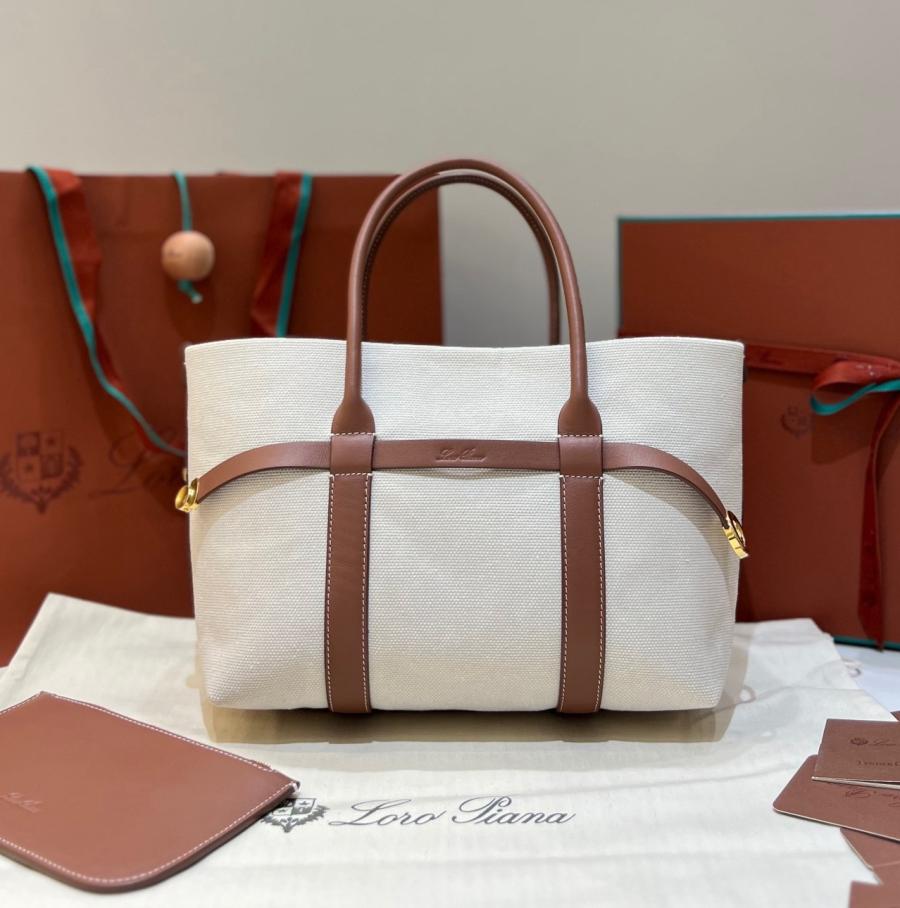 로로피아나 기에라 쇼퍼백 28cm