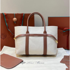 로로피아나 기에라 쇼퍼백 28cm