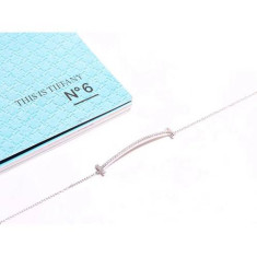 티파니 T 스마일 펜던트 목걸이