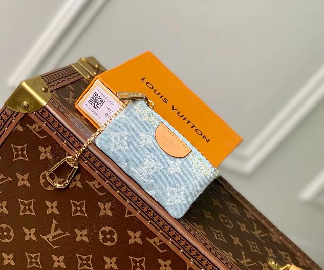 루이비통 모노그램 데님 키홀더