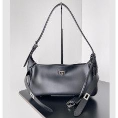 발렌시아가 벨에어 스몰 숄더백 은장