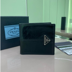 프라다 25S 2M0738 삼각로고 레더 코인 반지갑