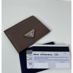 프라다 25S 2MC025 삼각로고 레더 카드 지갑