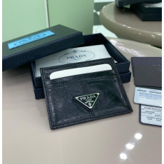 프라다 25S 2MC025 삼각로고 레더 카드 지갑