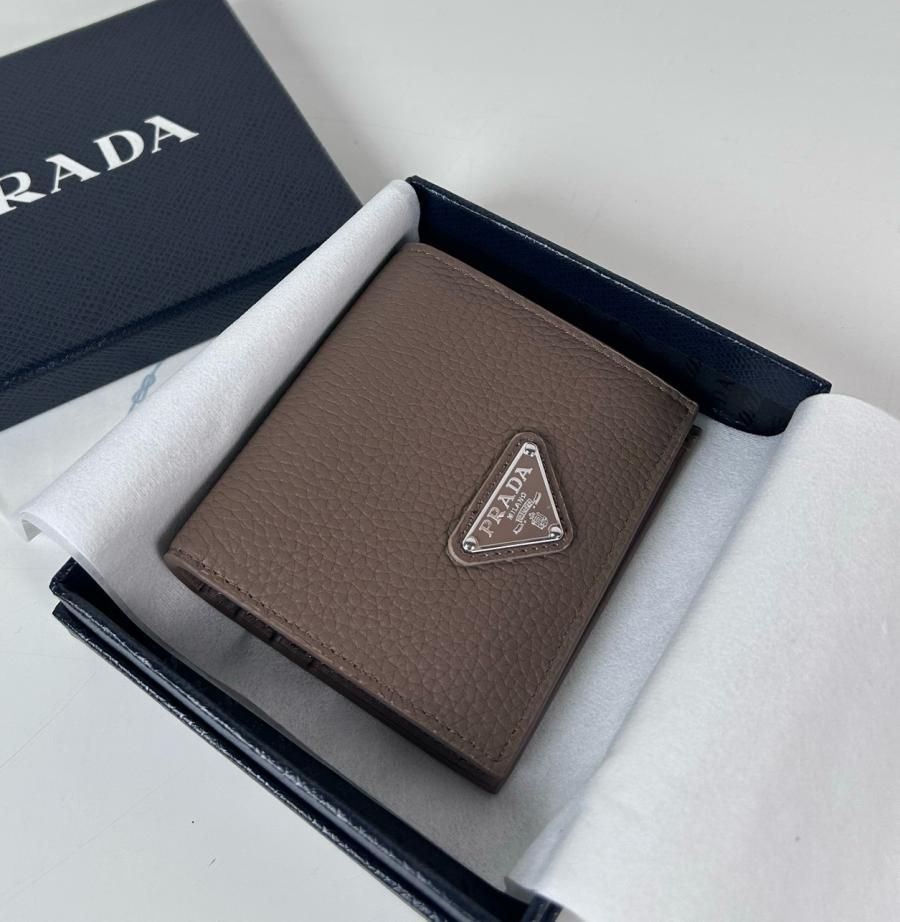 프라다 25S 2MO004 삼각로고 레더 카드 반지갑
