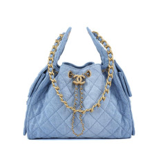 샤넬 25백 데님 연청 스몰 (국내배송)