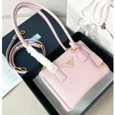 프라다 갤러리아 사피아노 1BA906 롱 탑핸들 미니백