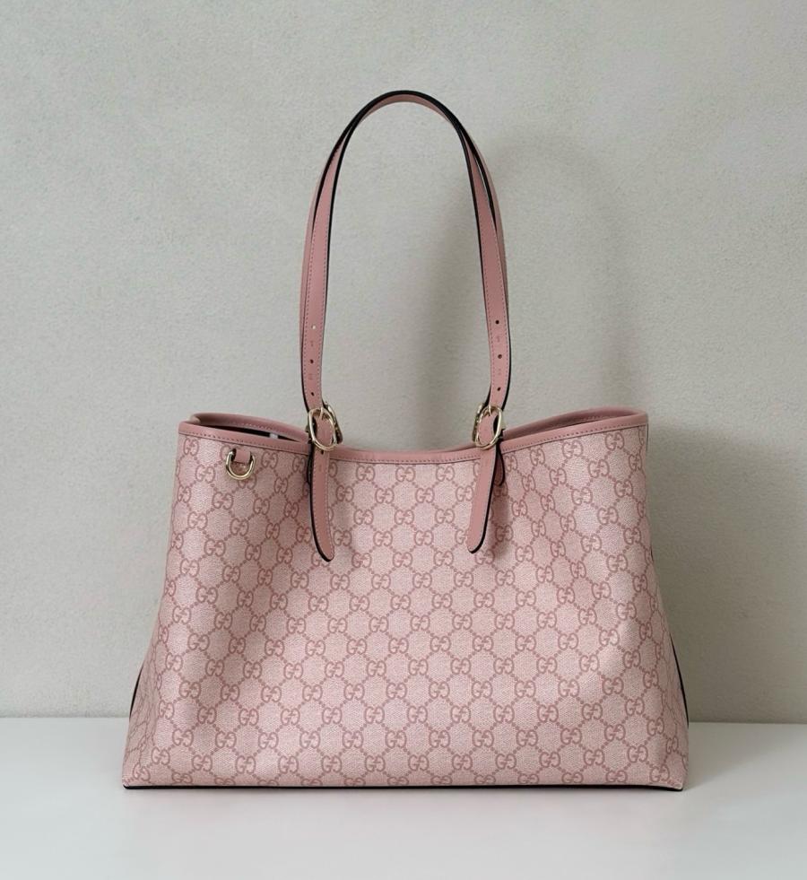 구찌 815213 GG 엠블럼 미디엄 캔버스 숄더백