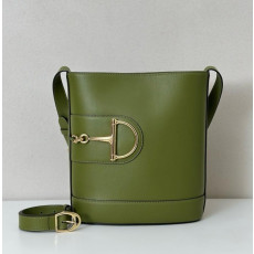 구찌 833660 홀스빗 레더 버킷백