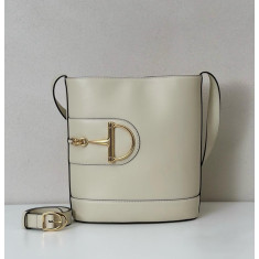 구찌 833660 홀스빗 레더 버킷백