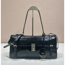 프라다 1BN024 1BN026 레더 플랩 숄더백