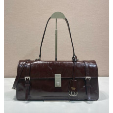 프라다 1BN024 1BN026 레더 플랩 숄더백