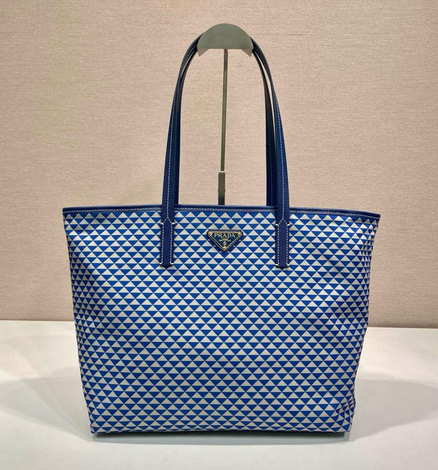 프라다 1BD552 나일론 쇼퍼 숄더백