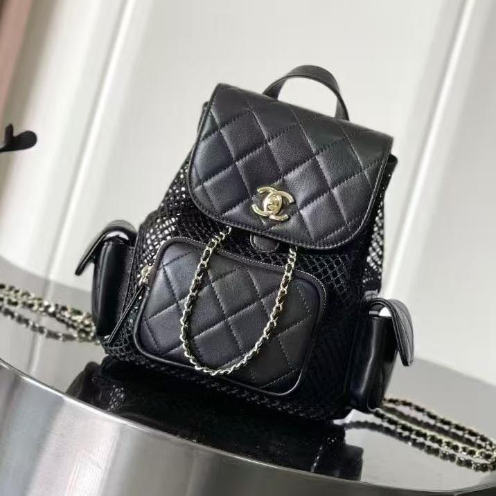 샤넬 25SS 메쉬 백팩