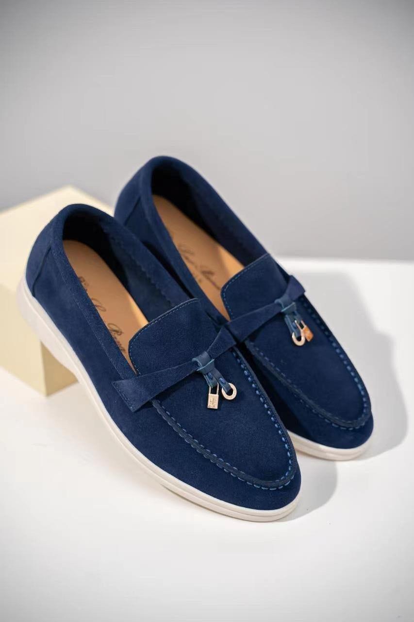 로로피아나 썸머워크 로퍼 아르고블루 (국내배송)