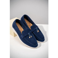 로로피아나 썸머워크 로퍼 아르고블루 (국내배송)