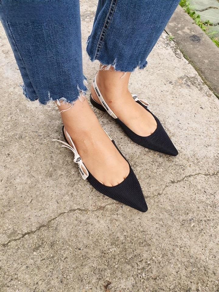 디올 자디올 슬링백 플랫 2colors (국내배송)