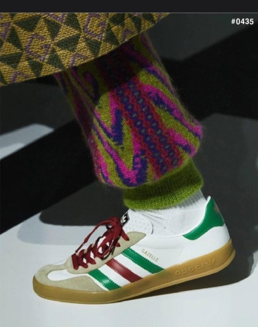 구찌x아디다스 가젤 남녀공용 스니커즈 (국내배송)