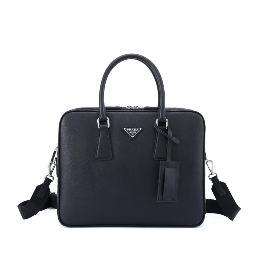 프라다 2VE022 사피아노 레더 브리프케이스 (국내배송)