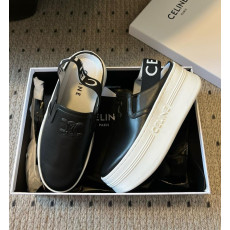 셀린느 블록 웨지 뮬