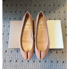 크리스찬 루부탱 x 메종마르지엘라 타비 발레리나 플랫 슈즈