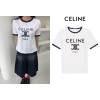 셀린느 코튼저지 로고 반팔티셔츠 2컬러 (국내배송)