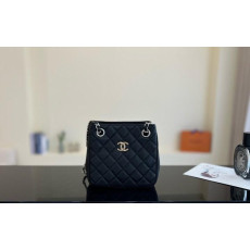 ✨타임세일✨ 샤넬 클래식 캐비어 미니 버킷백 금장 AS3176