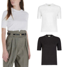 펜디 비스코스 니트 반팔 2컬러 (국내배송)