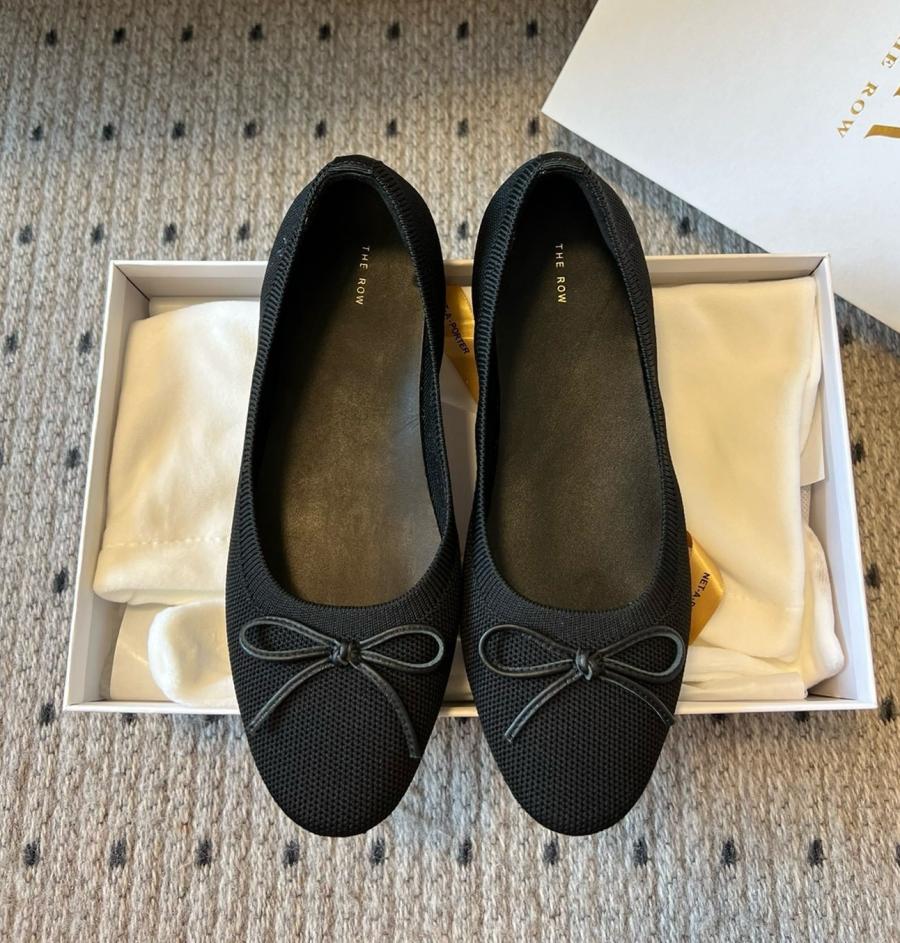 더로우 발레리나 플랫슈즈