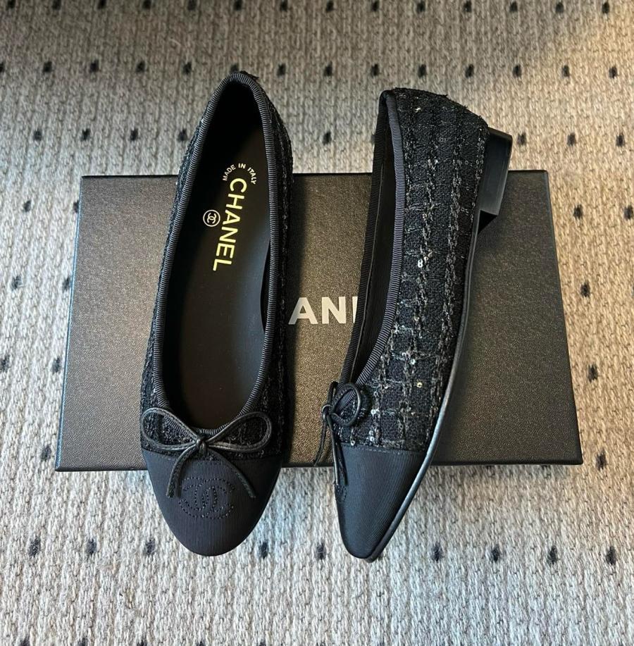 샤넬 25SS 발레리나 플랫슈즈