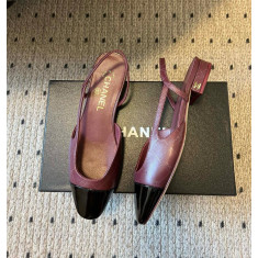 샤넬 25SS 투톤 슬링백 2cm 굽높이