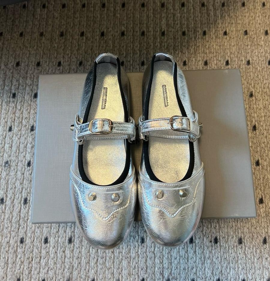 발렌시아가 발레리나 메리제인 플랫 슈즈