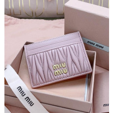 미우미우 나파 가죽 카드 홀더 5MC076