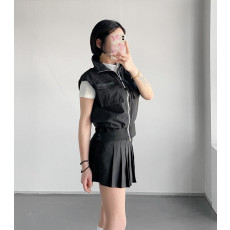 어메이징크리 테크니컬 크링클 여성 베스트 (국내배송)