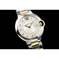 까르띠에 발롱블루 33mm 쿼츠 WE902061