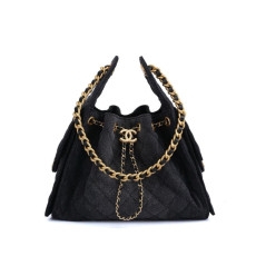 샤넬 25백 데님 흑청 스몰 (국내배송)