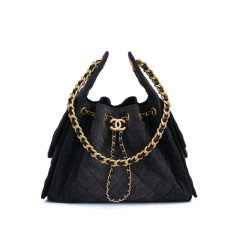 샤넬 25백 데님 흑청 스몰 (국내배송)