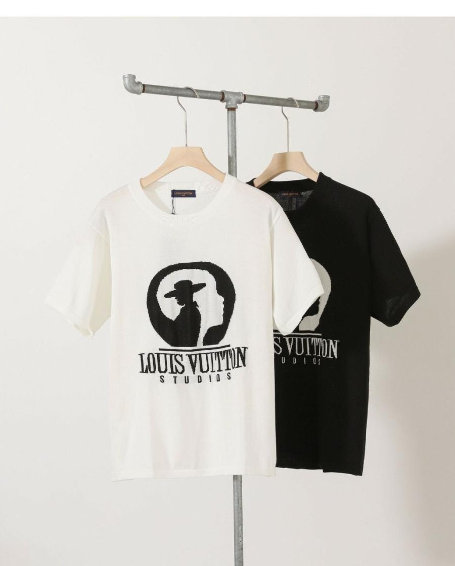 루이비통 스튜디오 인타르시아 크루넥 쇼트 슬리브드 (국내배송)