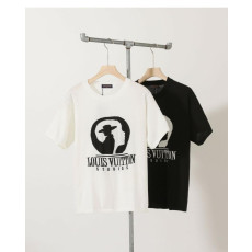 루이비통 스튜디오 인타르시아 크루넥 쇼트 슬리브드 (국내배송)