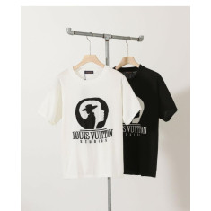 루이비통 스튜디오 인타르시아 크루넥 쇼트 슬리브드 (국내배송)