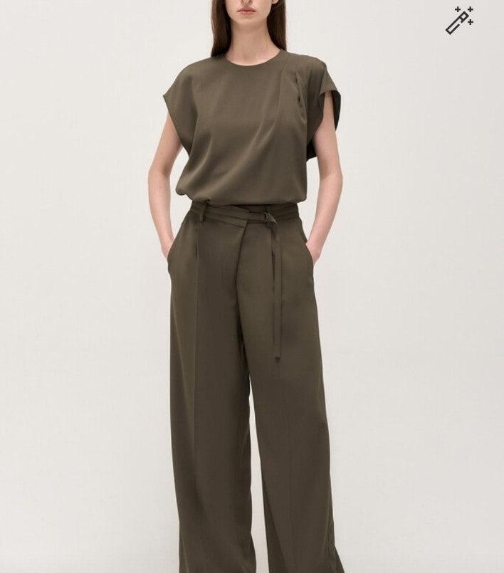 타임 레이어드 드레이프 상하의세트 2컬러 (국내배송)