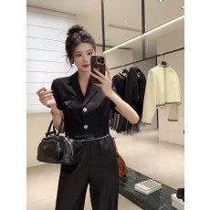 프라다 반팔 자켓 팬츠 세트 (국내배송)