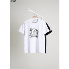 몽클레어 러너 모티브 로고 그래픽 코튼 티셔츠 남녀공용 (국내배송)