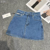 켈빈클라인 여성 컴포트 스트레치 데님 미니스커트 (국내배송)