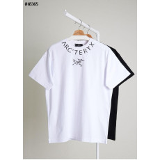 아크테릭스 라운드넥 레터링 로고 숏 슬리브 코튼 티셔츠 남녀공용 (국내배송)