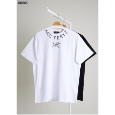 아크테릭스 라운드넥 레터링 로고 숏 슬리브 코튼 티셔츠 남녀공용 (국내배송)
